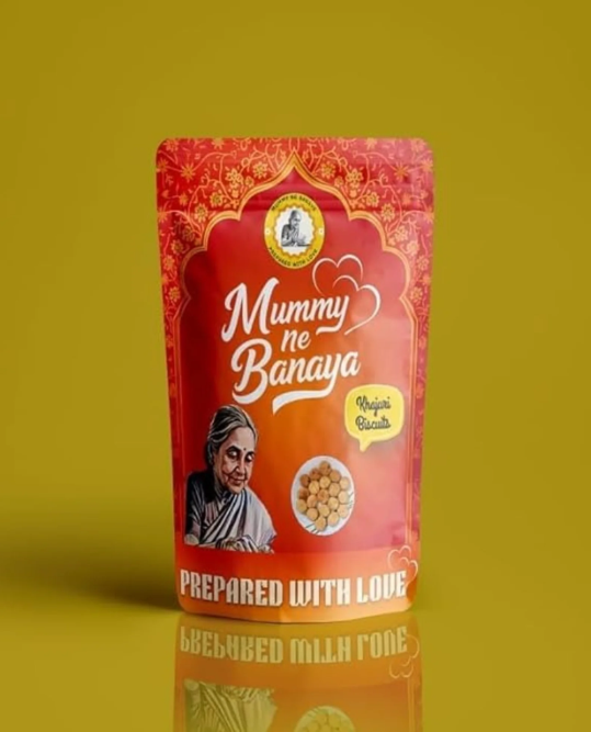 Bihari Thekua by Mummy Ne Banaya | Crispy Sweet Snack Made in Desi Ghee | Traditional Homemade Mithai for Chhath Puja & Gifting | 450g Zip Pouch